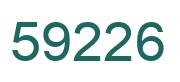 Número 59226 imagen verde