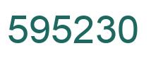 Número 595230 imagen verde