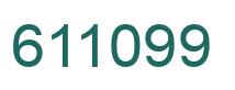Número 611099 imagen verde