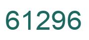 Number 61296 green image