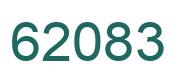 Número 62083 imagen verde