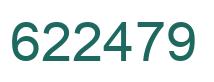 Number 622479 green image