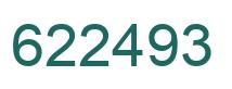 Número 622493 imagen verde