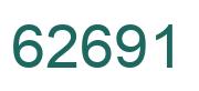 Número 62691 imagen verde