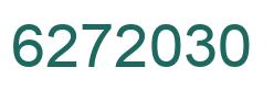 Número 6272030 imagen verde