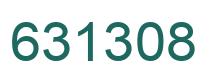 Number 631308 green image