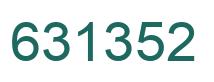 Número 631352 imagen verde