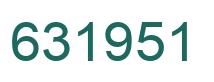 Número 631951 imagen verde