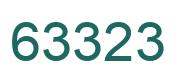 Número 63323 imagen verde