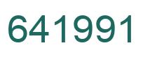 Número 641991 imagen verde
