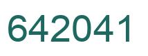 Número 642041 imagen verde