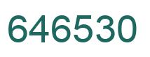 Número 646530 imagen verde