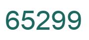 Número 65299 imagen verde