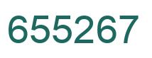 Número 655267 imagen verde