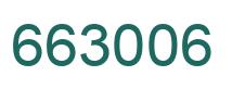 Number 663006 green image