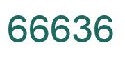 Zahl 66636 grün bild