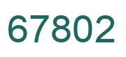 Número 67802 imagen verde