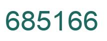 Número 685166 imagen verde