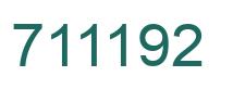 Número 711192 imagen verde