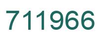 Número 711966 imagen verde