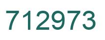 Número 712973 imagen verde