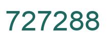 Número 727288 imagen verde
