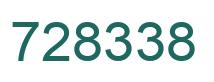 Número 728338 imagen verde