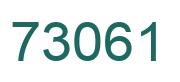 Número 73061 imagen verde