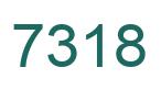 Number 7318 green image