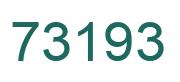 Número 73193 imagen verde