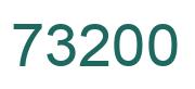 Número 73200 imagen verde