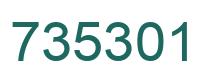Número 735301 imagen verde