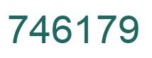 Número 746179 imagen verde