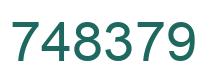 Número 748379 imagen verde