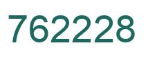 Número 762228 imagen verde
