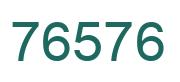 Número 76576 imagen verde