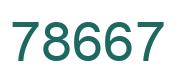 Número 78667 imagen verde