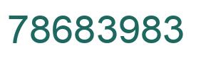 Número 78683983 imagen verde