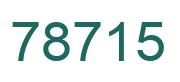 Número 78715 imagen verde