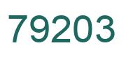 Número 79203 imagen verde