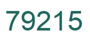 Número 79215 imagen verde