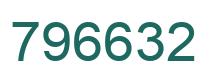 Número 796632 imagen verde