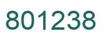 Número 801238 imagen verde