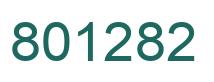 Number 801282 green image