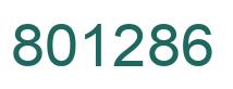 Número 801286 imagen verde