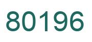Número 80196 imagen verde