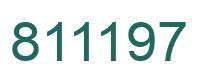 Número 811197 imagen verde