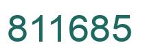 Número 811685 imagen verde