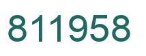 Número 811958 imagen verde