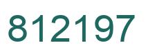 Número 812197 imagen verde
